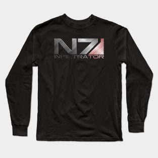 Metal Infiltartor Long Sleeve T-Shirt